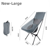 Portable Folding Camping Chair Outdoor Moon Chair Collapsible Foot Stool for Hiking Picnic Fishing Chairs Seat Tools