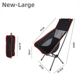 Portable Folding Camping Chair Outdoor Moon Chair Collapsible Foot Stool for Hiking Picnic Fishing Chairs Seat Tools