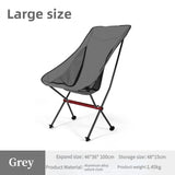Portable Folding Camping Chair Outdoor Moon Chair Collapsible Foot Stool for Hiking Picnic Fishing Chairs Seat Tools