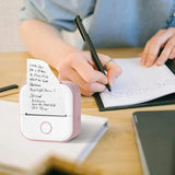Portable Mini Blue Tooth WiFi New Wrong Printer Mobile Phone Photo Title Note Hot Print Pocket Student Error Label Printer