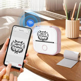 Portable Mini Blue Tooth WiFi New Wrong Printer Mobile Phone Photo Title Note Hot Print Pocket Student Error Label Printer