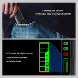 Portable Natural Gas Leak Alarm Detector Methane Gas Analyzer Combustible Flammable Tester Tool Kitchen Indoor Fire Monitor