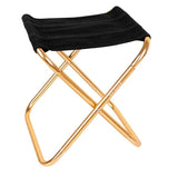 Portable Small Folding Stool Camping Stool Mini Size Mortable Stool for Travel Camping Hiking Fishing Gardening with Carry Bag