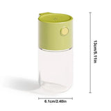 Press Salt Dispenser Salt And Pepper Shakers Measuring Seasoning Dispenser Spice Dispenser Accurately Sprinkle 0.5 Grams Salt