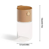 Press Salt Dispenser Salt And Pepper Shakers Measuring Seasoning Dispenser Spice Dispenser Accurately Sprinkle 0.5 Grams Salt
