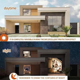 Privacy Protection Films Sunlight Blocking Reusable Sliding Door Films Thermal Insulation Window Film For Bathroom Lounge Living