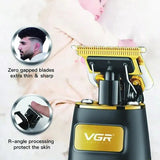 Professional Clippers Beard Hair Trimmer Hair Clippers Cordless Outliner Trimmer for Barbers Family Use