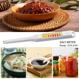 Professional Food Salinometer 0.3%-2.0% Salt Analyzer Salinity Concentration Meter Marinade Curd Soup Bean Curd Meat Sauce