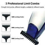 Professional Hair Clippers Barber Clippers and Trimmer Set Beard Hair Cutting Edge Outlines Detail Haircut Kit for Men