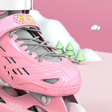 Professional Inline Roller Skates Adult Rollers Skating Shoes Flashing 4 Wheels Sneaker Slalom Speed Free Skating Racing Skates