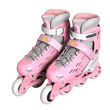 Professional Inline Roller Skates Adult Rollers Skating Shoes Flashing 4 Wheels Sneaker Slalom Speed Free Skating Racing Skates