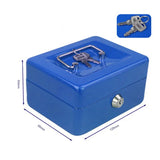 Protable Key Locker Safe Home Shop Steel Mini Money Box Security Cash box Storage Box Hidden Coin Money Jewellery