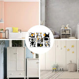 Pumpkin Window Stickers Horrible Self-adhesive Door Decals Party Supplies For Living Room Bedroom Home And Apartment