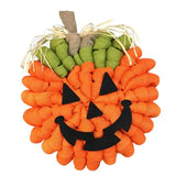 Pumpkin Wreath Pumpkin Decorations Wreaths Halloween Pendant Burlaps Garland Door Hanger Door Hanger Pendant With Pumpkin