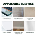 Punch Free Wall Hooks 6 Pairs Double Sided Adhesive Heavy Duty Bathroom Hooks Punch Free Wall Strong Hooks Hanger Wall Holder