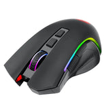 REDRAGON Griffin M602 KS RGB USB 2.4G Wireless Gaming Mouse 8000 DPI 8 Buttons Programmable Ergonomic for Gamer Mice Laptop PC