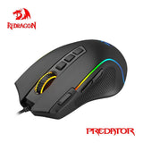 REDRAGON Predator M612 USB Wired RGB Gaming Mouse 8000 DPI Programmable Game Mice Backlight Ergonomic for Computer PC Laptop