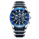 REWARD Business Mens Watches with Date Waterproof Chronograph Luminous Casual Sports Watch for Man