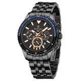 REWARD Business Watches for Man Fashion Casual Wristwatch Sports Luminous Calendar Waterproof Stainless Dress Mens Wrist Watches