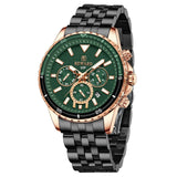 REWARD Business Watches for Man Fashion Casual Wristwatch Sports Luminous Calendar Waterproof Stainless Dress Mens Wrist Watches