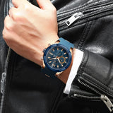 REWARD Fashion Mens Wrist Watches with Date Waterproof Chronograph Luminous Sport Quartz Watches for Men