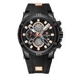 REWARD Hot Quartz Watches for Men Luxury Big Dial Waterproof Chronograph Date Luminous Silicone Band Sport Mens Wrist Watches