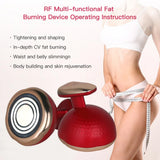 RF Radio Frequency Body Slimming Machine EMS Fat Burner LED Skin Tighten Cavitation Ultrasonic Therapy Weight Loss Beauty Device