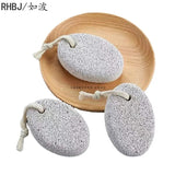 RHBJ 3pcs New Foot Clean Hard Skin Callus Remover Foot File Pedicure Tools Scrub Bath Pumice Stone Comfortable Foot Care Tool