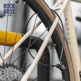 ROCKBROS ROAD TO SKY Bike Lock Cycling Concealed Handle Cable Lock Portable Anti-Theft Steel Security Bicycle Lock Equipment