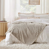 Rabbit Fluffy Blanket Sofa Blanket Casual Blanket