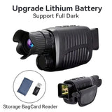 Rechargable Battery 1080p High Definition R7 Infrared Night Vision 5X Digital Zoom 1.5inch Screen for Hunting Night Vision Came