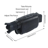 Rechargable Battery 1080p High Definition R7 Infrared Night Vision 5X Digital Zoom 1.5inch Screen for Hunting Night Vision Came