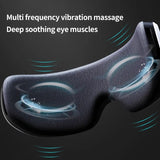 Rechargeable Smart Eye Massager Facial Massage Bluetooth Music Foldable Air Pressure Heating Massage Relaxation