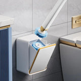 Refillable Toilet Brush Bathroom Bowl Wand With Fragrance Refillable Brush Household Cleaning Brushes For Glass Floor Drain