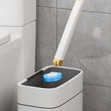 Refillable Toilet Brush Bathroom Bowl Wand With Fragrance Refillable Brush Household Cleaning Brushes For Glass Floor Drain