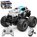 Remote Control Car Off-road Climbing Car Light Spray High Speed Toy Standing Spin Stunt CarThe Best Gift For Child
