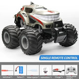 Remote Control Car Off-road Climbing Car Light Spray High Speed Toy Standing Spin Stunt CarThe Best Gift For Child