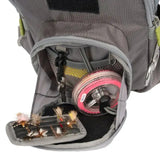 River Fly Fishing Chest Pack, Gray/Lime Fishing knot tying tool Alicate de pesca рибаловние товари Vinilos pesca