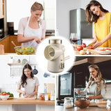 Rotary Grater Slicer Manual Chopper Slicer With Crank And 3 Interchangeable Cutting Devices Kitchen Supplies For Vegetables