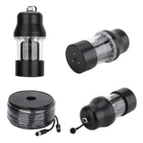 Rotate by 360 Degree Waterproof 100M Fish Finder 9"Monitor HD Fishfinder Video Camera Underwater Ice Fishing 38 LEDs