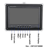 Rotate by 360 Degree Waterproof 100M Fish Finder 9"Monitor HD Fishfinder Video Camera Underwater Ice Fishing 38 LEDs