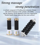 Rotating Body Roller Fitness Massager Anti-Cellulite Sliming Machine 7D Rolling Beads Cylinder Therapy Body Contouring Machine
