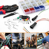 1050Pcs Terminal pin for car connectors Car Electrical Wire Connectors Terminal Pins Male Female electric pin automotive pin