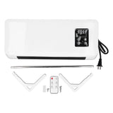 Wall Mounted Conditioner Heater Adjustable Two Modes Portable Touch Screen Wall Mounted Conditioner Heater for Office Bedroom