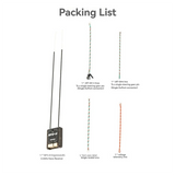 RP3-H Expresslrs ELRS 2.4Ghz Nano Receiver Dual Antenna Built-In TCXO For NEXUS Heli Flight Controller