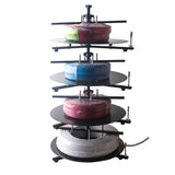 1/2/3/4 Layers Rotary Wires Feeder Tools Cable Coil Feeding Machine Rotating Disc for Wires Stripping Cutting Machine