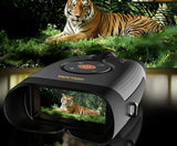 True 4K Night Vision Binoculars WiFi Streaming Infrared Goggles Full-Color Low-Light for Outdoor Wildlife Adventure Observation