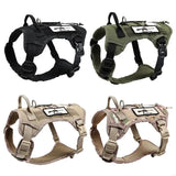 2025 New Dog Vest Adjustable Training Harness for Large Dogs Camouflage Strong Heavy Duty Harness Soft Handle