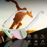 1Pc AI Smart Cycling Glasses Men 800W Camera Video with Translation Sunglasses Call Music HD Color Change Sports Glasses