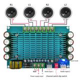 TDA7850 4X50w Car Amplifier Board High Power 4 Channel 12V Audio Module Forenhanced Sound Quality